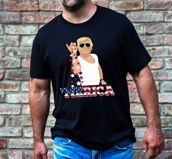 Trump 'Merica T-shirt, Trump Bae Funny 4th of July Shirt, Trump Salt T-shirt