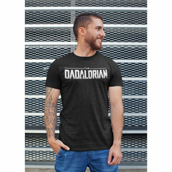 Star Wars Shirt for Dad, The Dadalorian T-shirt, Funny Star Wars Tee, Humor Father's Day Gift, Galaxy Edge Tee Shirt - Image 2