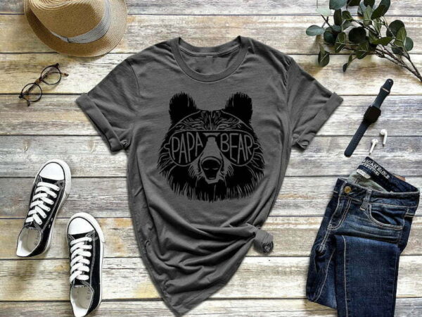 Papa Bear Sunglass, Papa Bear Shirt, Dad Shirt, Father's Day shirt